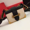 Recién llegado, bolso de mujer, bolsos de hombro de cuero, monedero con cadena, bandolera vintage para mujer, bolso para mujer