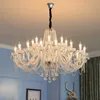 Modern luxury crystal chandelier living room bedroom glass crystals for chandeliers clear crystal chandelier lamp ball 6 lights