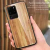 Case di grano in legno in vetro temperato per Samsung A21 A21S Nota 20 Pro A10 A81 A91 A51 A71 S20 Ultra A20S BLING TPU protettivo TPU CoV1947961