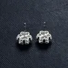 Boucles d'oreilles en argent Sterling S925 2CT Moissanite diamant pour femmes, boucles d'oreilles de fiançailles de mariage, excellente coupe, brillant, cadeau Hip Hop 7737912