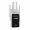 Pixlink 300mbps Wifi Repeater Spinders 2.4 جيجا هرتز 300M اللاسلكية مصغرة راوتر موسع مع 4 هوائيات خارجية 802.11N / B / G WR09