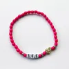 5 pièces ensemble mode bohème déclaration coloré résine acrylique perle Inspiration extensible bracelet à breloques Set292E