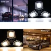 Aluminiowa żarówka LED E27 LED Deformable Garage Light Wodoodporny AC85-265V 60W 80 W 100W Super Bright Workshop Warehouse