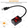 USB plafondlicht atmosfeer decoratie omgevingslicht 360 rotatie USB interface universele autokamer decoratie voor car1449957777