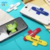 1000pcs/lot Touch U Mini Universal Mobile Phone Holder Portable One Touch Silicone Desk Stand Touch-U for iPhone Samsung Tablet DHL free