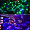 Mini LED Disco Light RGB USB oplaadbare auto DJ Lights Stage Laser Lamp voor Party Club Decoration