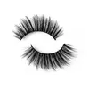 HOTSALE Cruelty Free Doğal Yanlış Eyelashes 15stylesSoft Işık Sahte 3D Vizon Kirpik Kirpik Uzatma Vizon Lashes Kirpik Fırçası Makyaj ile