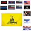 Trump Flag Thin Blue Line Red Line US Presidential Flags Dont Tread On Me 23 Styles HH9-1988A