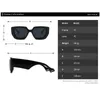 2020 New Fashion Designer Oversized Polygon Solglasögon Män Vintage Shield Cool Ins Women Sun Glasses UV400