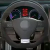 FAI DA TE Copertura del volante in pelle scamosciata in pelle scamosciata a mano fai da te per Volkswagen Golf 5 MK5 GTI VW Golf 5 R32 Passat R GT 2005 Accessori per auto