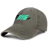 Unisex Dude Perfect Go Big Fashion Denim Baseball Cap Cool Washed Dad Hat Verstelbare Vintage Ball Zwart Logo8810512