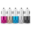 matal Alloy Dual ports Car Charger Adapter 3.1A usb phone Chargers For iphone 12 13 Samsung tablet pc mp3