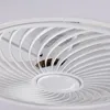 50 cm prostokąt LED Lampy wentylatora z światłami Pilot Square Square Lampa wentylatora Silent Sypialnia Dekorcja sypialni Modern Fan3082955