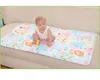 14 stijlen Baby Changing Mat Cartoon Sheet Waterdichte Peuters Pad Nappy Urine Pads Table Luiers Game Play Cover Infant Blanke 60 * 90cm M2789