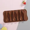 シリコーンチョコレート型DIYノンスティックシリコーンゼリーとキャンディ型ハートラウンドスターデザインチョコレート型