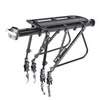 Heavy Duty Bicycle Luggage Carrier Rear Cargo Rack Seatpost Bag Holder Stand 24-29 inches Bike Trunk 100 KGS Load