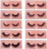 3D Mink Eyelashes 8 styles Eye makeup Mink False lashes Soft Natural Thick Fake Eyelashes 3D Eye Lashes Extension Beauty Tools