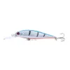 HENGJIA 500 PZ 10 Colori Esportati in tutto il mondo Mercato esche da pesca esche rigide in plastica Minnow Esche 10.5CM 9.5G 6 # gancio