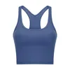 LU-018 Sports Bra Yoga Tank Top Free To Be Gym Clothes Women Women Wath With Bat Bat Bat-Plated Writing Wildly Firedly Fitness Rockproof Confers