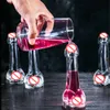 150ml trasparente Juice creativa della tazza del vino Vetro di birra ad alta boro Cocktail Martini Occhiali regalo perfetto per Bar decorazioni Cup universale