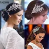 2020 NIEUW VOLLEDIGE CUBIC ZIRCONIA Soft Headbands Wedding Bridal Tiaras CZ Pageant Headpieces Haarbanden Zirkon Party Prom Hair Jewelry2773590