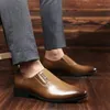 2020 Men Formal Shoes Black Leather Business Casual Shoes High Quality Men Dress Office Luxury Shoes Male Breathable Oxfords