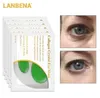 Dropshipping Lanbena 24k Gold Eye Masker Collageen Eye Patches Anti Dark Circle Puffiness Bag Hydraterende Huidverzorging