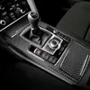 For Audi A6 C5 C6 Car Interior Accessories Moulding Carbon Fiber Stickers Central Control Gear Shift Panel Trim Cover Decals