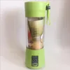 380ml Taşınabilir Blender Meyve Sağı Kupası USB Şarj Edilebilir Elektrikli Otomatik Smoothie Sebze Meyve Narenciye Portakal Suyu Maker Kupası Ju0046822106