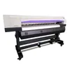 Skrivare 1.6m Plotter de Impesion Eco Solvente Canvas Vehicle Wraps DX7 Sticker Roll Printing Machine