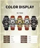 Tevise Mens Watches Men Automatic mécanical Watch Male Cuir Male Multifonction Sport Relogie Masculino8297627
