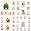 38 Stijl Kerstcadeaus Trekkoord Tassen Katoenen Doek Bundel Pocket Printed Canvas Tas Kinder Xmas Gift Bagt9i00575