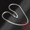 2020 New 5mm Fashion Chain 925 Sterling Silver Necklace Pendant Men Jewelry Hot Sale Full Side Necklace