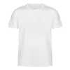 T-shirt personnalisé privé noir et blanc ample décontracté de haute qualité pur coton T-shirt hip-hop style rue haute Harajuku ourlet incurvé T-shirt