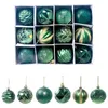 12 palline decorative per albero di Natale, palline da 6 cm, per feste di Capodanno, per decorazioni natalizie domestiche