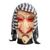 Nieuw aankomsten Halloween Dress Up Party Masks Cosplay Witch Headdear Bar Haunted House Horror Performance Props