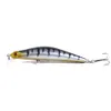 Hengjia hela 100 st fiske bete 11cm 14 3G fiske tackla lock för öring klassisk minnow bas hård plast japan kol hooksmi6568346