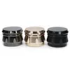 Smoking Sharpstone Grinders 63MM 4 LAYERS Concave Herb Grinder Diameter Zinc Alloy Diamond Shape Chamfer Side