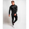 Herentracksuits Mens Trainingspak Sportkleding Mannen Running Suit Spring Jogging Mannelijke Fitness Gym Set Sweatpants Jacket Sport