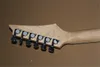 트레몰로 브릿지, HSH 픽업 6 문자열 화염 모양 바디 크롬 하드웨어 일렉트릭 기타는 사용자 정의 할 수 있습니다
