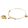 Bangle Golden 60mm Always In My Heart Charm Bracelet Pet Urn Pendant For Ashes Cremation Bracelet19599303