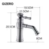 Crystal Bathroom Basin Mixer Faucets Chrome Polished with Swivel Spout Vessel Sink Mixer Taps Bathroom Torneira ZR607