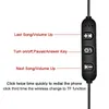 5.0 Bluetooth Słuchawki Słuchawki Sportowe Tableta Magnetyczna Bezprzewodowa Słuchawki Stereo Earbuds Muzyka Metalowe słuchawki z mikrofonem dla wszystkich telefonów