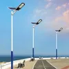 Intelligente afstandsbediening 60W 150W 180W 300W LED Solar Street Light Outdoor Waterdichte IP65 Tuin Courtyard Street Lamp