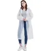 EVA Non-Disposable Raincoat Adult Fashion Clear Rainwear Poncho Outdoor Tourism Thicken Designs Slicker Reusable Raincoats DHL Free Shipping