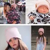 WISH CLUB 2020 Fashion Baby Winter Hat Knitted Cap Girl Boy Soft Warm Beanie Hat Solid Color Children Hats Headwear Toddler Kids1