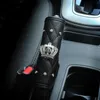 أزياء المرأة بو الجلود سيارة عجلة القيادة غطاء الراين كريستال مقعد حزام التصميم سيارة الملحقات الداخلية mouldings1