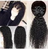 Kinky krullende pruiken 150% Dichtheid 13*4 Lace frontale mensenpruiken voor vrouwen vooraf geplukt Deep Wave Wig vol Mongools haar