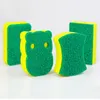 10PCS High Density Sponge pad Kitchen Cleaning Tools Washing Towels Wiping Rags Scouring Pad Microfiber Dish Cloth