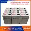 Pwod 8pcs Calb A 3.2V 180Ah LiFePO 4充電式バッテリー180Ah 24V鉄のリン酸鉄鉱床太陽電池EU米国の税引用